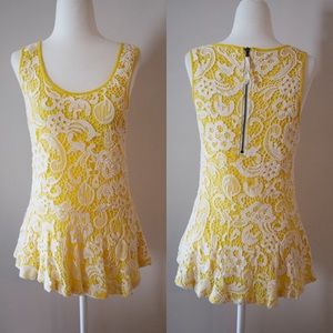 Anthropologie peplum top